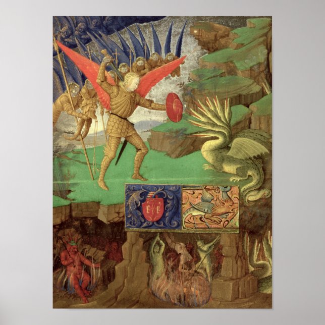 Póster San Miguel Sembrando el dragón (Frente)