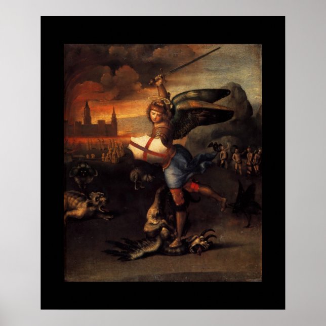 PÓSTER SAN MIGUEL Y EL DRAGÓN (Frente)