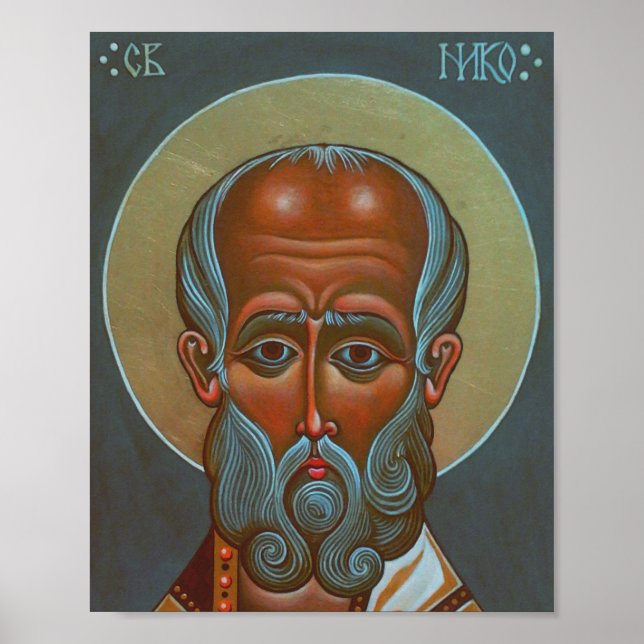 Póster San Nicolás el Taumaturgo (Frente)