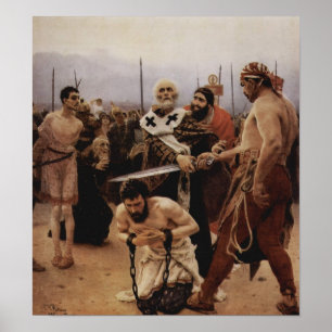 Póster San Nicolás salva a tres inocentes de la muerte