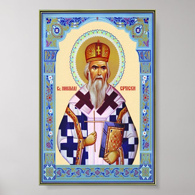 Póster San Nikolai serbio (Frente)