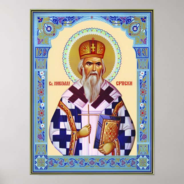 Póster San Nikolai serbio (Frente)