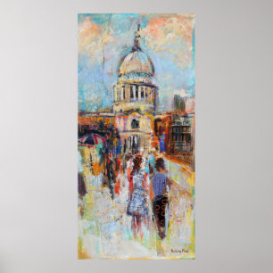 Póster San Pablo del puente del Milenio