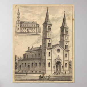 Póster San Pablo, Minnesota Lithograph