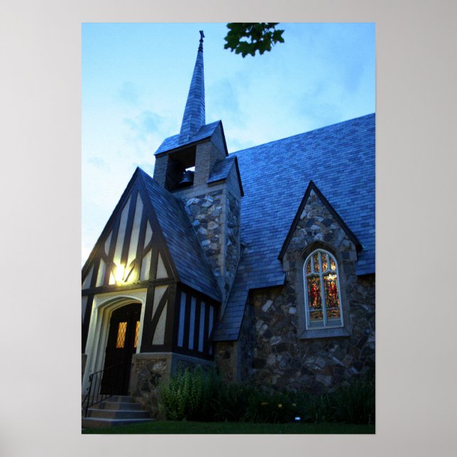 Póster San Pablo por la noche (Frente)