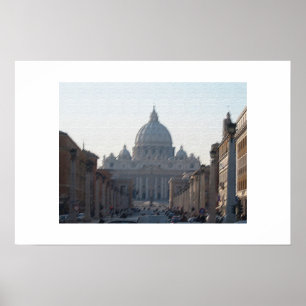 Póster San Pedro (Roma)