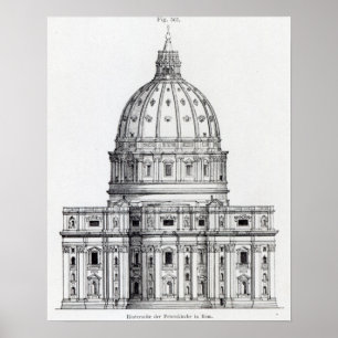 Póster San Pedro, Roma