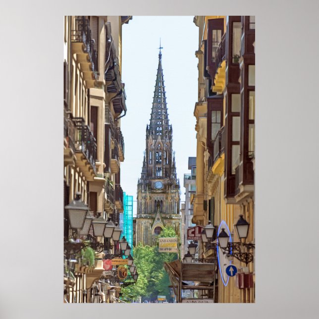 Póster San Sebastián. #13. (Frente)