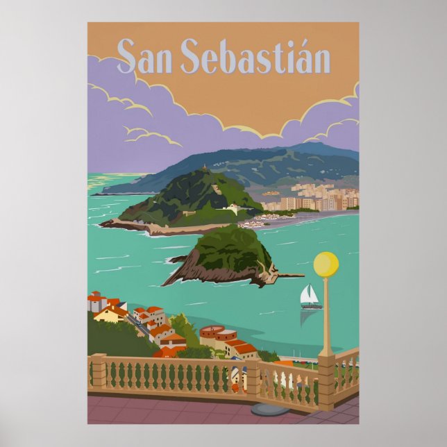 Póster San Sebastian, Spain (Frente)