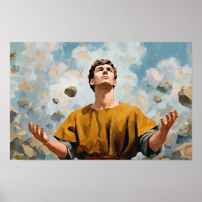 Póster San Stephen Protomartyr: El audaz testigo (Frente)