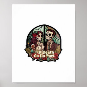 Póster San Valentín hasta la muerte nos hacen parte clási