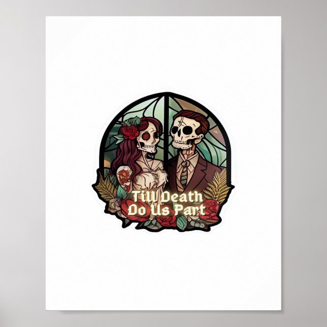 Póster San Valentín hasta la muerte nos hacen parte clási (Frente)