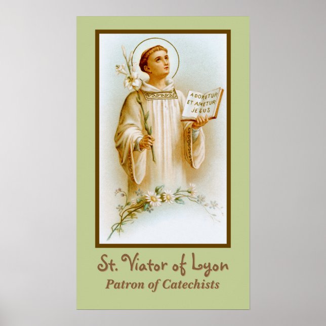 Póster San Viador de Lyon el Catecista (BF 02) (Frente)