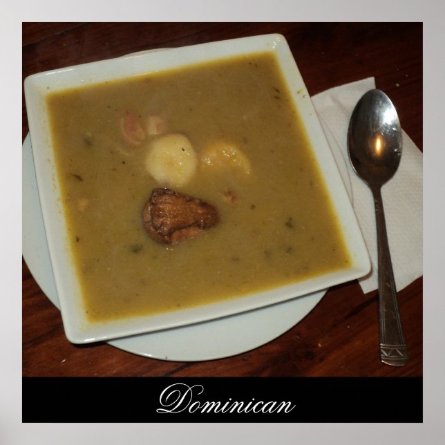 Póster Sancocho en Santo Domingo, República Dominicana (Frente)