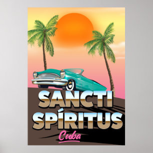 Póster Sancti Spíritus Cuba