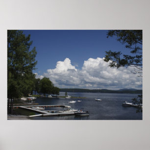 Póster Sand Bar Marina, Lake Champlain