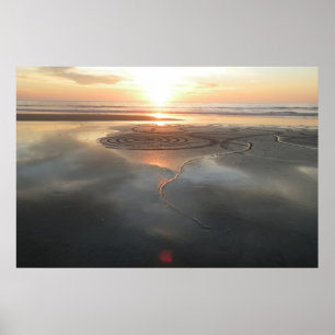 Póster Sand Circle Poster #1