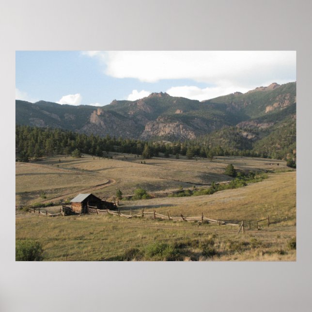 Póster Sand Creek Valley (Frente)