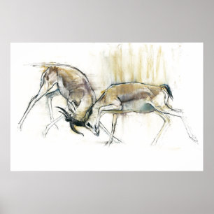 Póster Sand Gazelles 2009