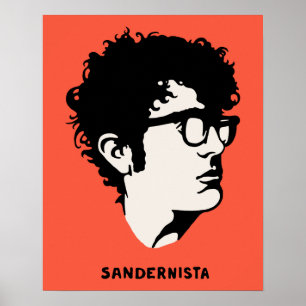 Póster Sandernista, joven