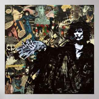 Póster Sandman Collage