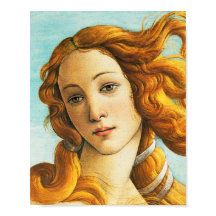 Sandro Botticelli El nacimiento de Venus Face Deta