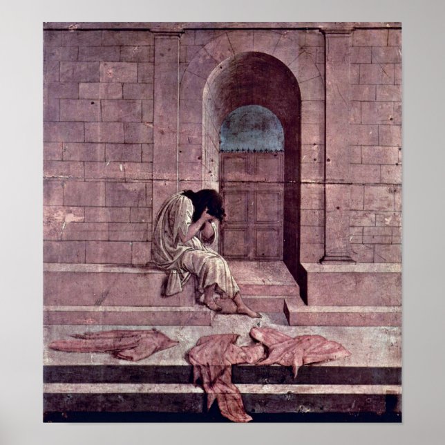 Póster Sandro Botticelli - El paria (Frente)