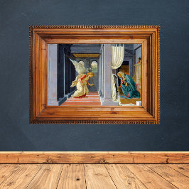 Póster Sandro Botticelli La Pintura De Anunciación