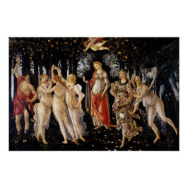 Póster Sandro Botticelli - La Primavera