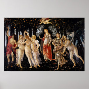 Póster Sandro Botticelli - La Primavera