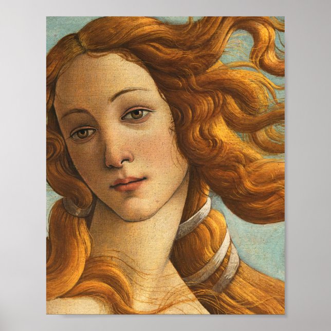Póster Sandro Botticelli Nacimiento De Venus (Frente)