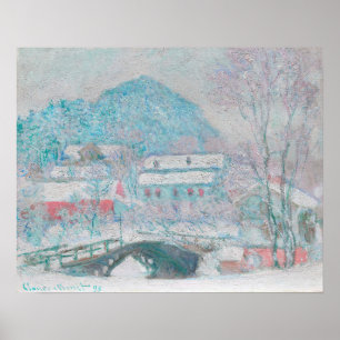 Póster Sandvika, Noruega (1895) de Claude Monet
