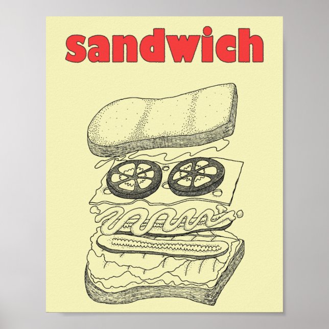 Póster Sándwich (Frente)