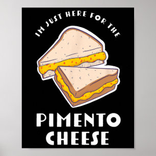 Póster Sándwich de Queso Pimento - Golfistas Divertidos M