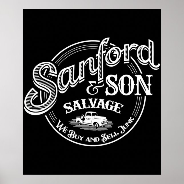 Póster Sanford Son Salvage (Frente)