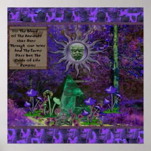 Póster Sangre De Los Antiguos