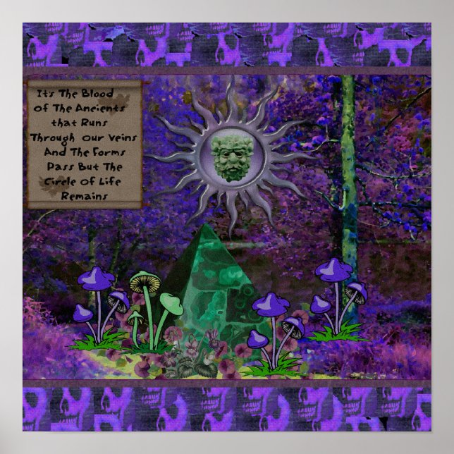 Póster Sangre De Los Antiguos (Frente)