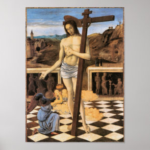 Póster Sangre Del Redentor Bellini Jesus Angel