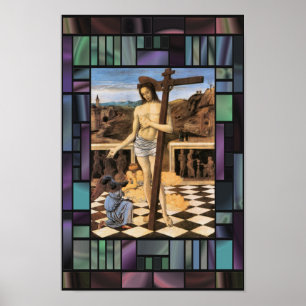 Póster Sangre Del Redentor Bellini Jesus Angel