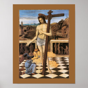Póster Sangre Del Redentor Bellini Jesus Angel