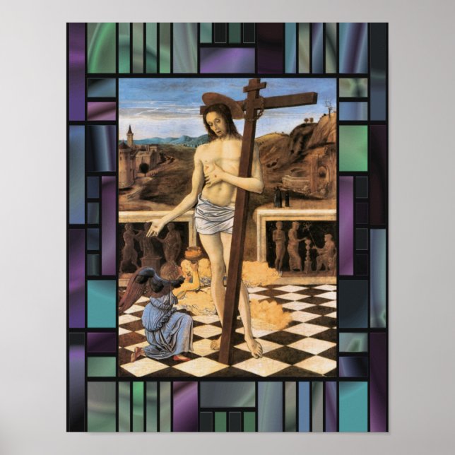 Póster Sangre Del Redentor Bellini Jesus Angel Poster (Frente)