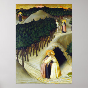 Póster Sano di Pietro la reunión San Antonio