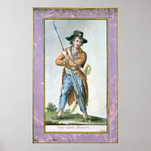 Póster Sans-culotte parisino