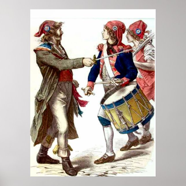 Póster Sans culottes Imprimir (Frente)