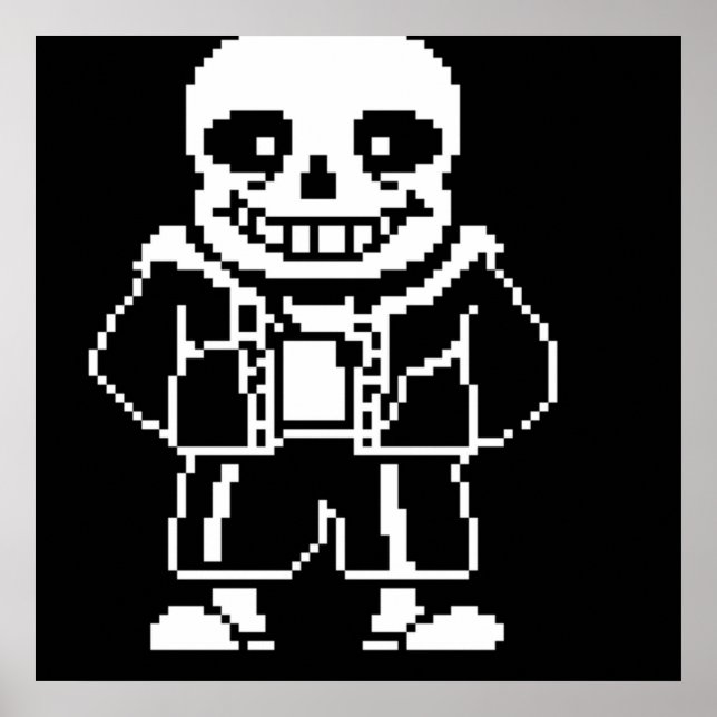 Póster Sans Undertale (Frente)