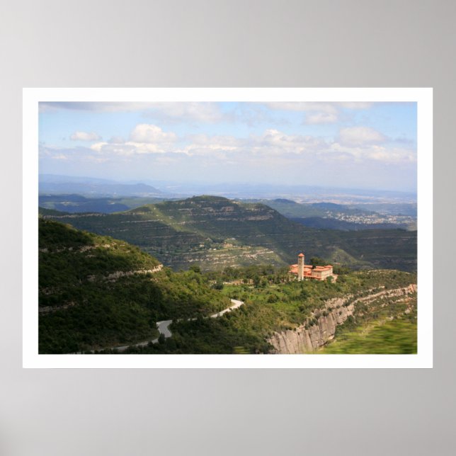 Póster Sant Benet de Montserrat (Frente)