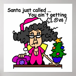 Póster Santa Called