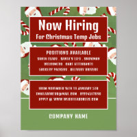Santa Candy, publicidad estacional de reclutamient