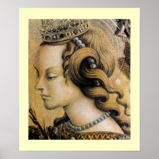Póster Santa Catalina de Alejandría