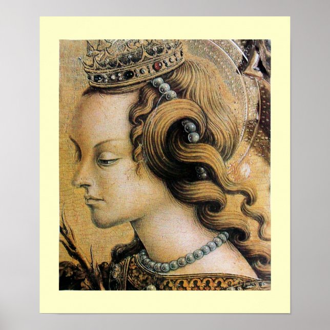 Póster Santa Catalina de Alejandría (Frente)